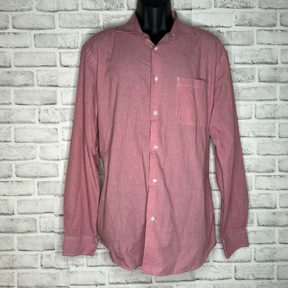 Dockers Classic Stretch Collar Button Down Casual Shirt Size Large - Picture 1 of 4